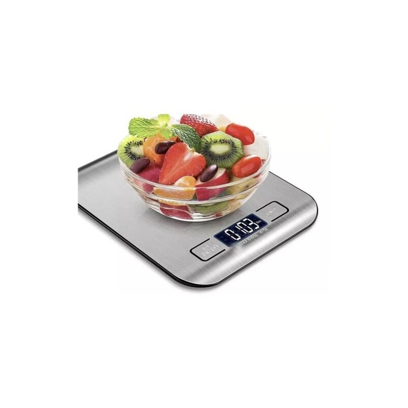 Image of Driwei - bilancia da cucina digitale display lcd elettronica alimenti 1G 5KG tara B39