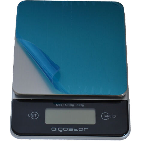 BILANCIA DA CUCINA DIGITALE LCD ACCIAIO  ALIMENTI TARA 1G-5KG ELETTRONICA