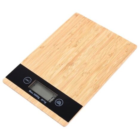 Bilancia da cucina elettronica ad alta precisione da 5000 g/1 g con display LCD retroilluminato per cucinare, cuocere al forno e preparare i pasti