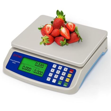Bilancia da Cucina Elettronica Digitale 40kg Pesa Alimenti Display LCD DT-580