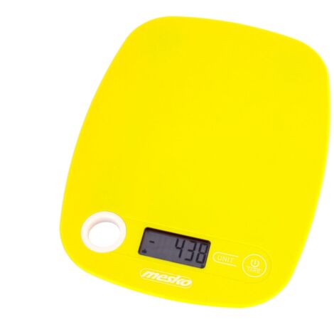 Bilancia da cucina gialla MS 3159