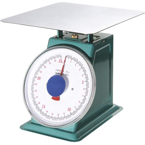 KASART Bilancia meccanica cucina 420480 effe - kg 30/gr 100 + piatto acciaio cm 32x32