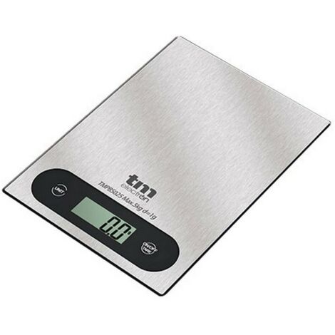 bilancia da cucina TM Electron Grigio 5 kg