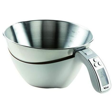 Bilancia da Cucina Vigor Mod. Livia con Caraffa Inox