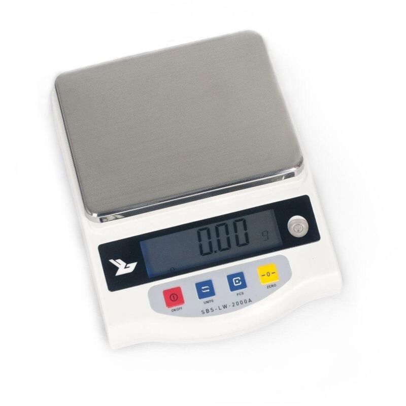Bilancia di precisione da laboratorio digitale professionale da cucina 2.000g / 0.01g - lcd