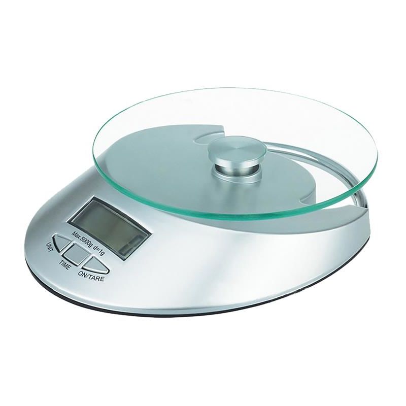 Image of Effe - Bilancia da cucina 5kg grigia digitale - divisione 1gr