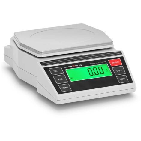 Bilancia digitale di precisione da 02 a 3000 g / 001 g 196 x 160 mm Acciaio inossidabile Argento 140008338