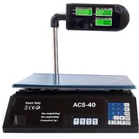 Bilancia Digitale Elettronica Da Banco 40Kg Braccio Display Lcd Fronte Retro