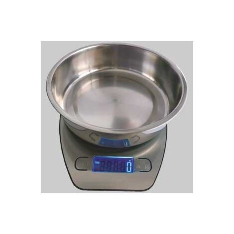 Bilancia digitale ideal star in acciaio inox capacita 5 kg
