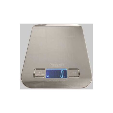 Bilancia digitale ideal star piana in acciaio inox capacita 5 kg
