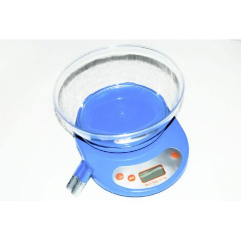 BILANCIA DIGITALE LCD CON PIATTO VASSOIO ELETTRONICA CUCINA TARA LIQUIDI 5KG 769
