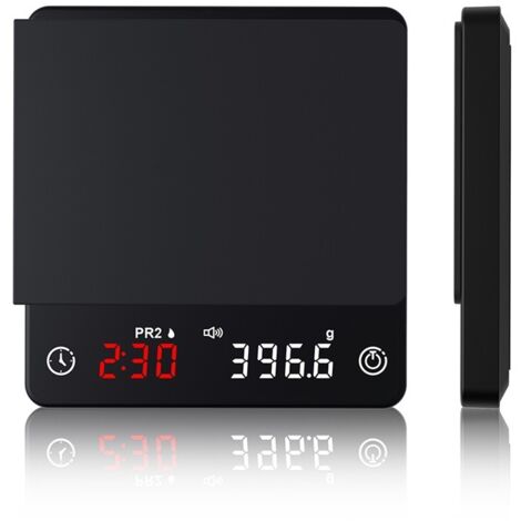 Bilancia digitale per caffè con timer, mini bilancia intelligente, per baristi.