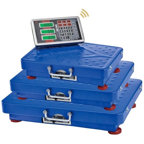 BILANCIA DIGITALE WIRELESS A PIATTAFORMA portata massima 300 kg