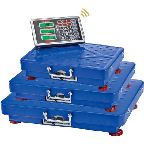 BILANCIA DIGITALE WIRELESS A PIATTAFORMA portata massima 300 kg  - KASART