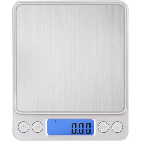 Bilancia elettronica da cucina - Capacità massima di pesatura: 500 g, precisione: 0,01 g/0,001 oz - Bilancia elettronica di precisione - Bilancia elettronica ricaricabile - Interfaccia USB