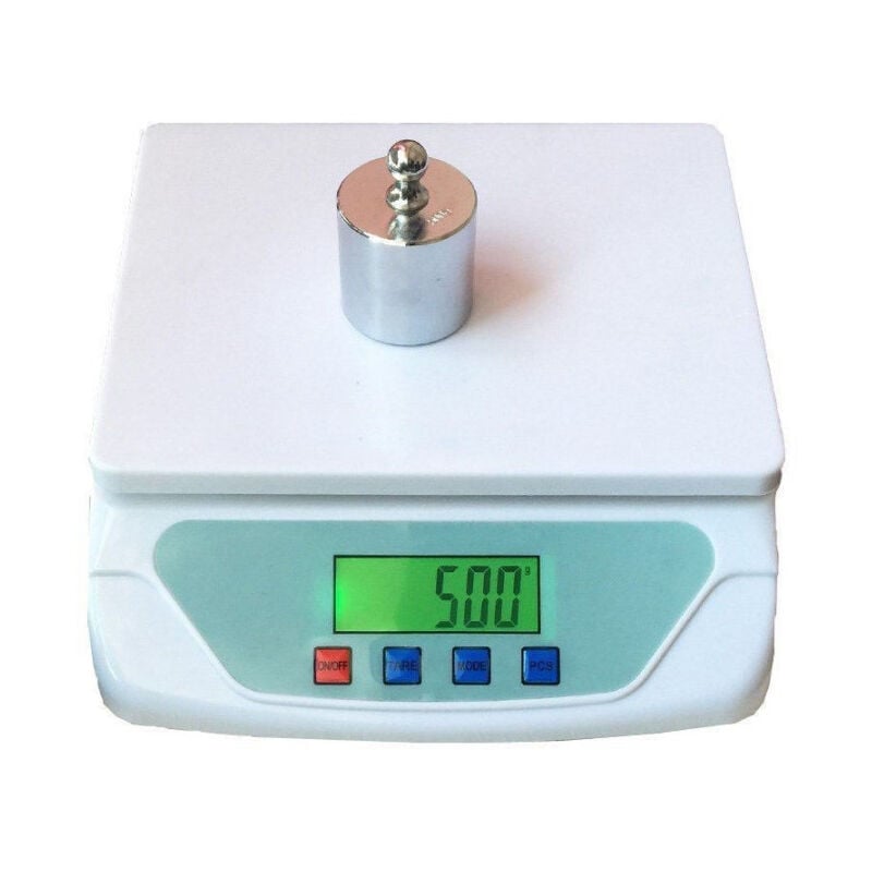 TrAdE Shop Traesio - Bilancia Elettronica Digitale Professionale Min 1 Gr Max 25kg Cucina Laboratorio