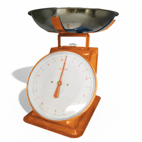 Bilancia meccanica da cucina in acciaio - 5 kg/20 g