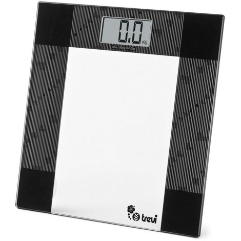 bilancia pesapersone digitale con vetro temperato - 150 kg.