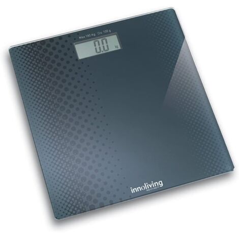 Bilancia Pesapersone Digitale in Vetro Max 180 kg Innoliving