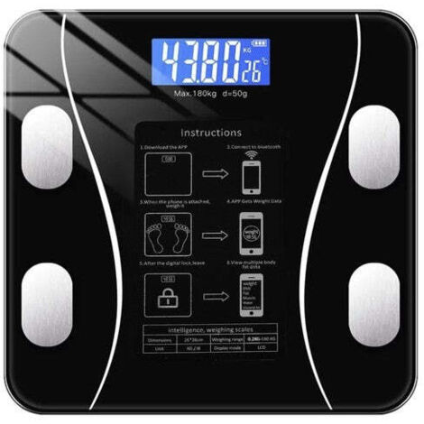 Bilancia pesapersone LCD - analitica Ruhhy 22525
