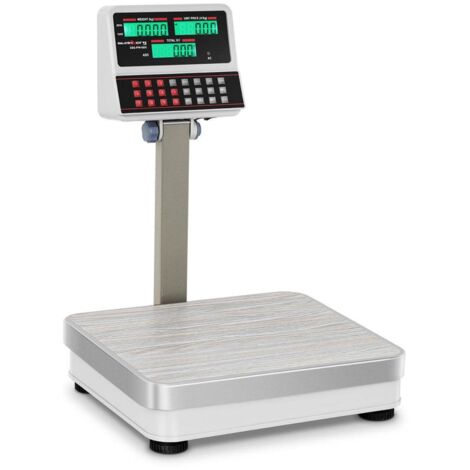 Bilancia peso-prezzo bianca 60kg/5g - LCD 140000678