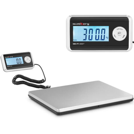 Bilancia postale LCD per pacchi 31 x 38,5 cm 300 kg / 100 g