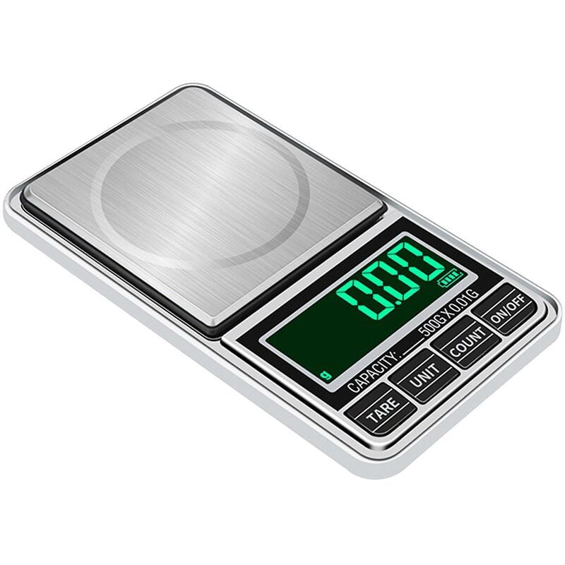 Image of Bilancia tascabile elettronica digitale Bilancia per gioielli Bilancia per bilancia Bilancia nutrizionale