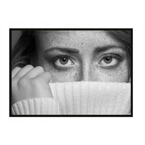 Bild Poster im Rahmen 43x33 cm Mädchen P913