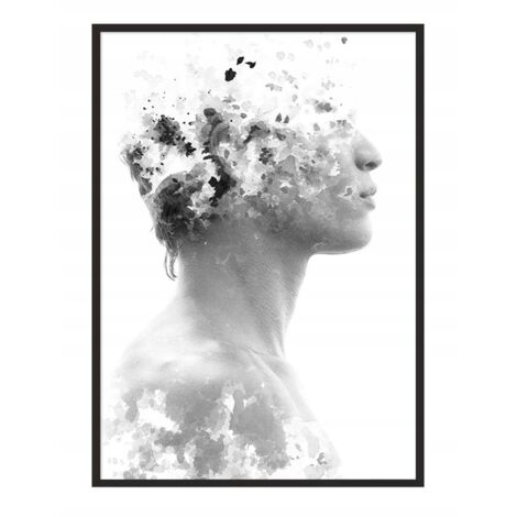 Bild Poster im Rahmen 53x73 cm Mann P736