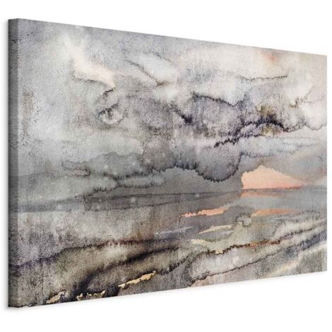 Bild – Verbundene Wolken (1-teilig) breit