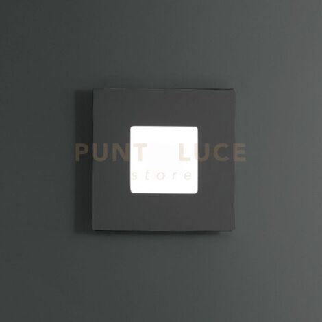 BILDE P/G - PLAFONIERA COLORE NERO A LED 3000K 5600LM 56W DIMMERABILE  64CM