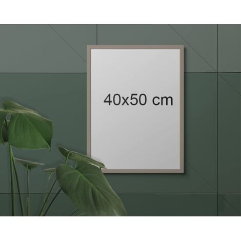 Bilderrahmen 40x50 - Rechteckiger Rahmen - Bilderrahmen aus Holz - Glasscheibe a