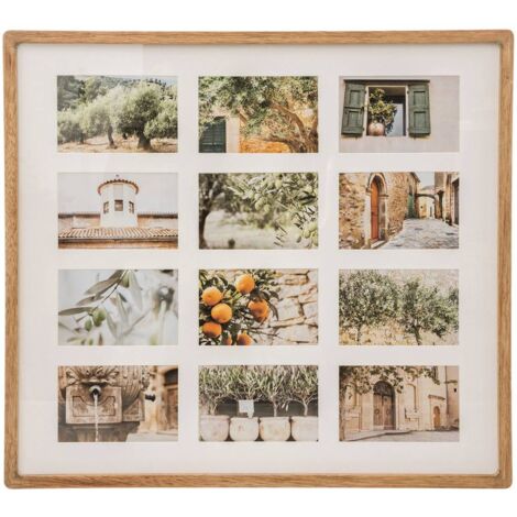 Bilderrahmen Collage Milea - 12 Fotos - Mangobaum und Glas