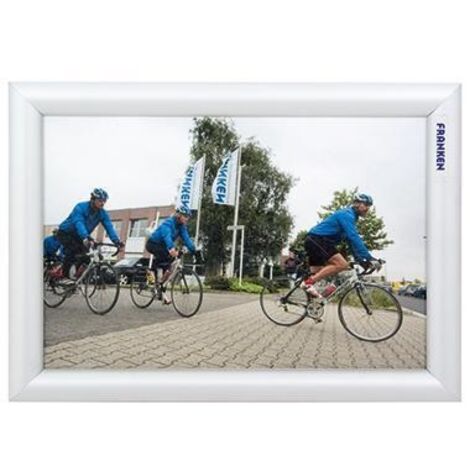 Bilderwechselrahmen 25,9 x 34,6 x 1,6 cm (B x H x T) DIN A4 Aluminium silber