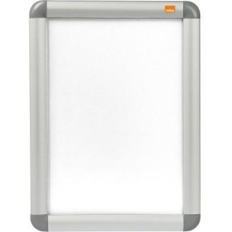 Bilderwechselrahmen ® Premium Plus 25 x 34 x 1,3 cm (B x H x T) DIN A4 Aluminium silber