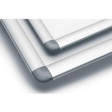 Bilderwechselrahmen ® Premium Plus 33,9 x 46,3 x 1,7 cm (B x H x T) DIN A3 Aluminium silber