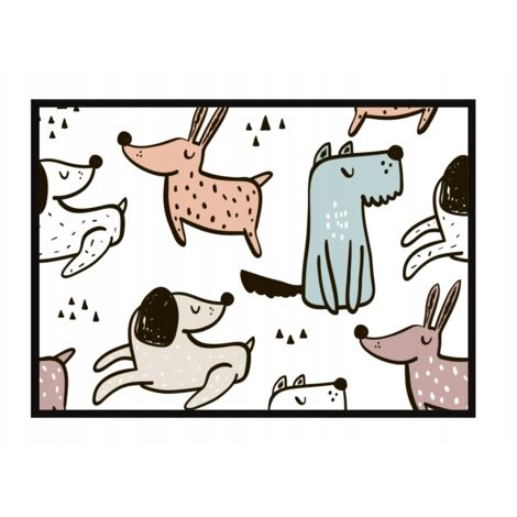 Bildplakat im Rahmen 33x43 cm Hunde PD229