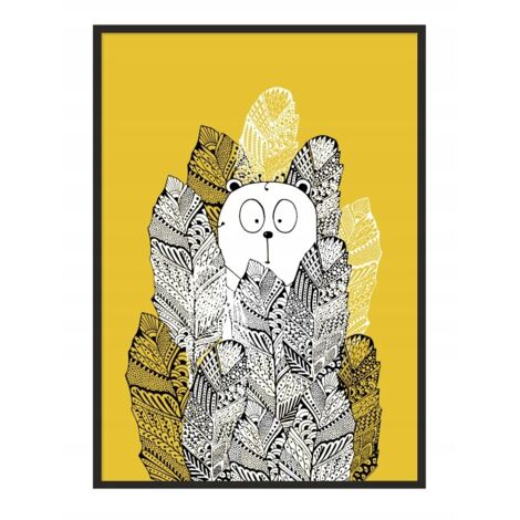 Bildplakat im Rahmen A4 cm Teddybär PD283