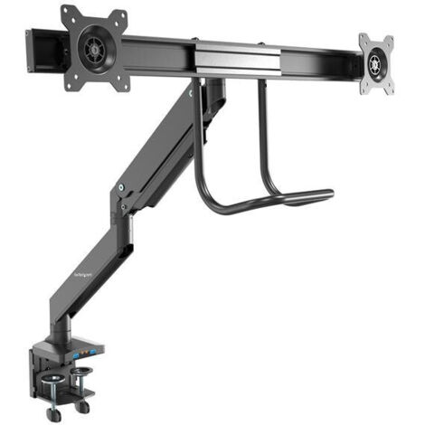 Bildschirm-Träger für den Tisch Startech ARMSLIMDUAL2USB3 17-32 Schwarz