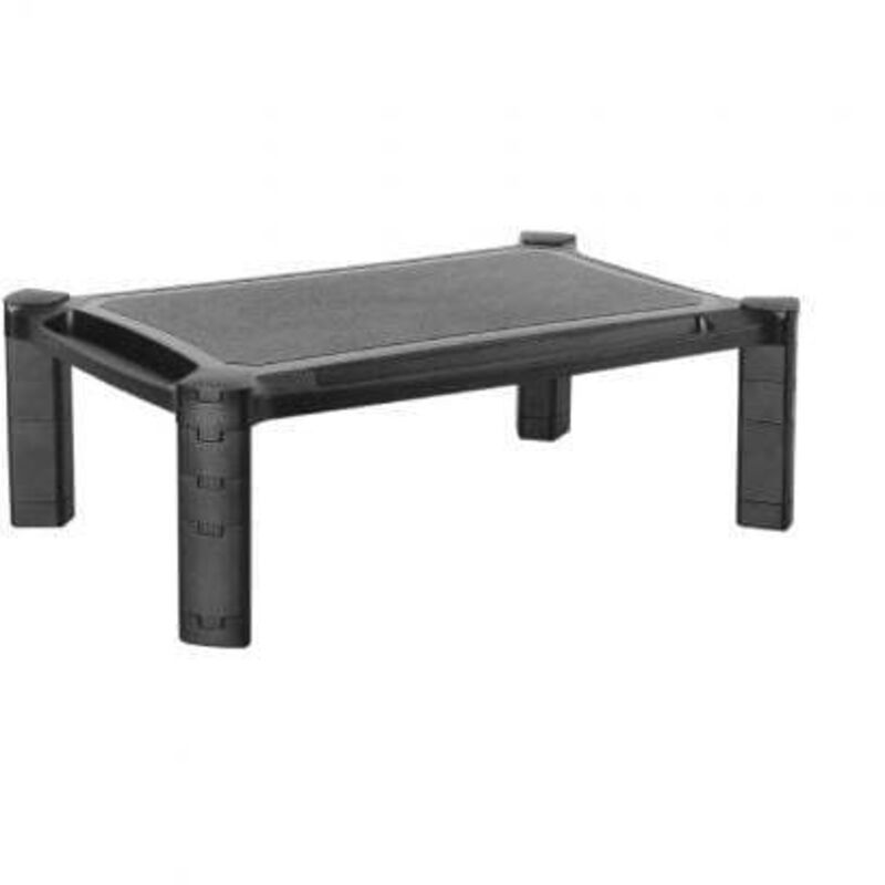 Aisens Schwarz Bildschirm-Träger Für Den Tisch Soporte Elevador Xl Para Monitor/Portátil, Negro Monitor Laptop Aufzug