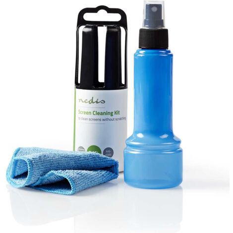 Bildschirmreiniger  Sprühen  150 ml  Notebook / Smartphone / Tablet / TV-Bildschirm  Wischer inklusive