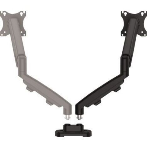Bildschirmständer - FELLOWES - EPPADUAL - Schwarz - Höhenverstellbar - Max. Traglast 8 kg