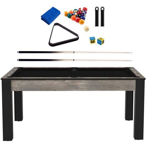 Billard de table avec accessoires - kit billard compact de bureau ou salle  de jeu, 102 x