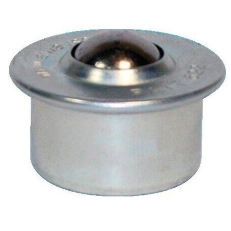 Bille de manutention acier Ø 22 mm à socle cylindrique acier Ø 45-36 mm. à simple emboîtement. charge maxi 160kg - GUITEL-POINT M