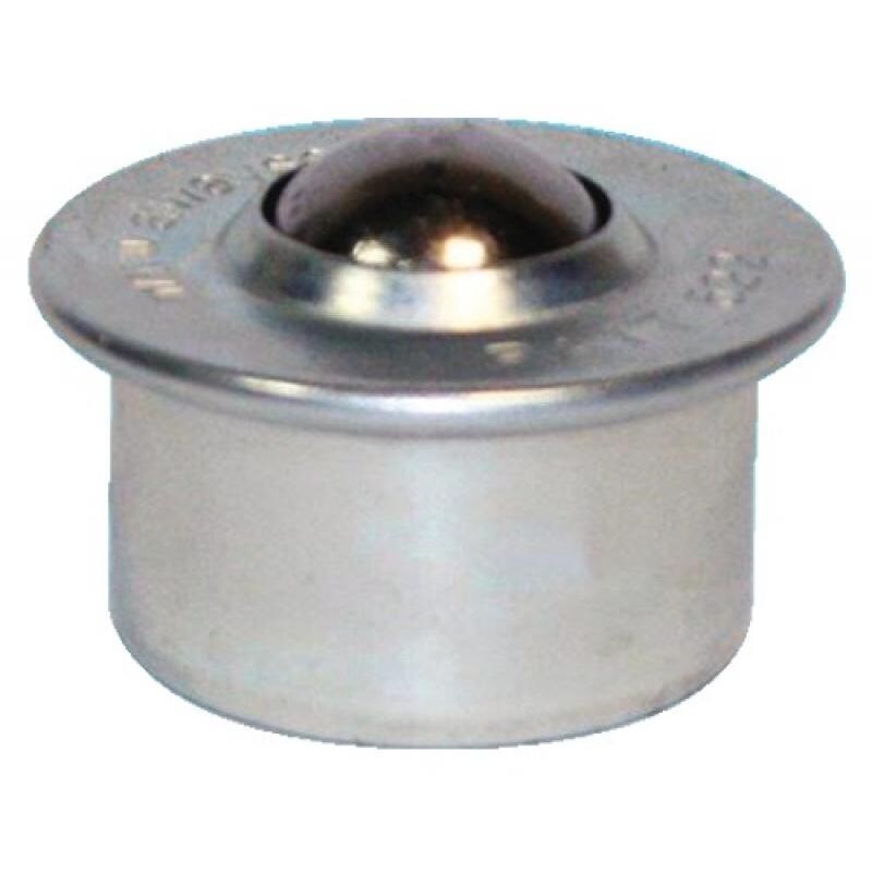 Bille de manutention acier ø 22 mm à socle cylindrique acier ø 4536 mm à simple emboîtement charge maxi 160kg