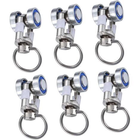 billes m talliques pour tringle rideaux de plafond poulies