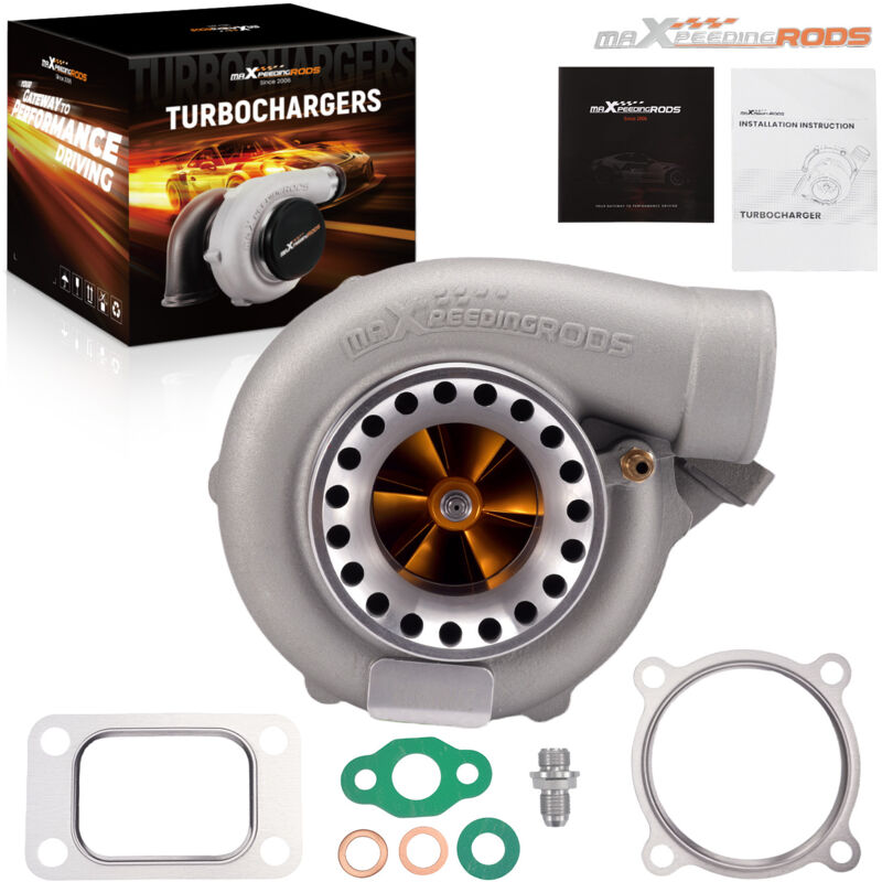 Image of Billet Ball Bearing GT35 GT3582 2.5-6.0L engine Turbocharger Turbolader 4 Bolts