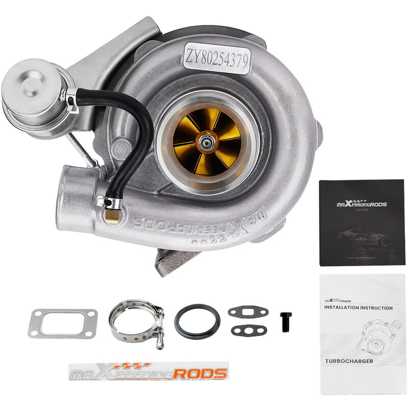 Maxpeedingrods - Billet Turbocharger For vw 1.8t T3t4 .63ar All 4 Or 6 Cyl