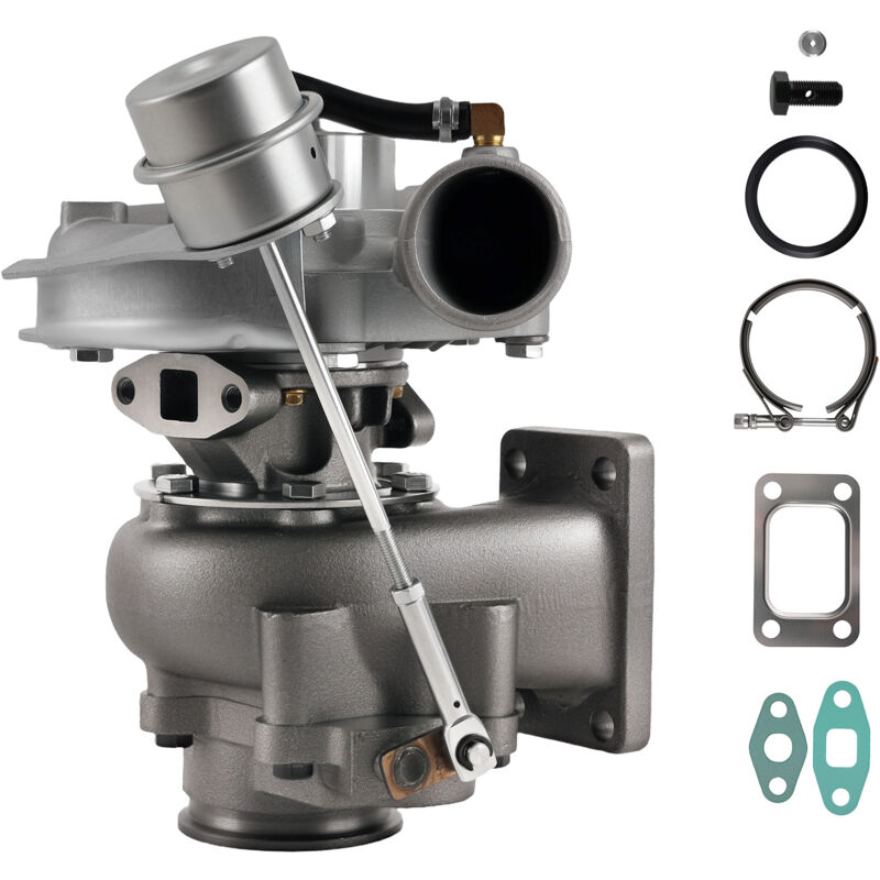 Image of Billet Turbolader T3/T04E for Audi vw 1.8T VR6 .63 ar v Band universal chra