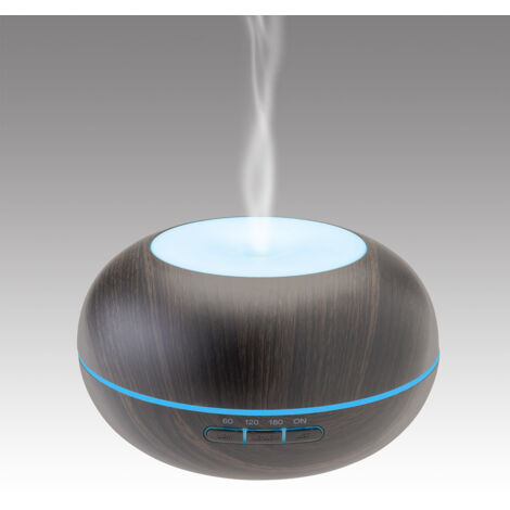 Bimar Diffusore Aromi Bimar con Luci Cromatiche e Timer Legno Scuro
